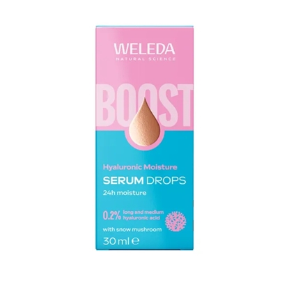 WELEDA HYALURONIC BOOST SERUM DROPS 30ML